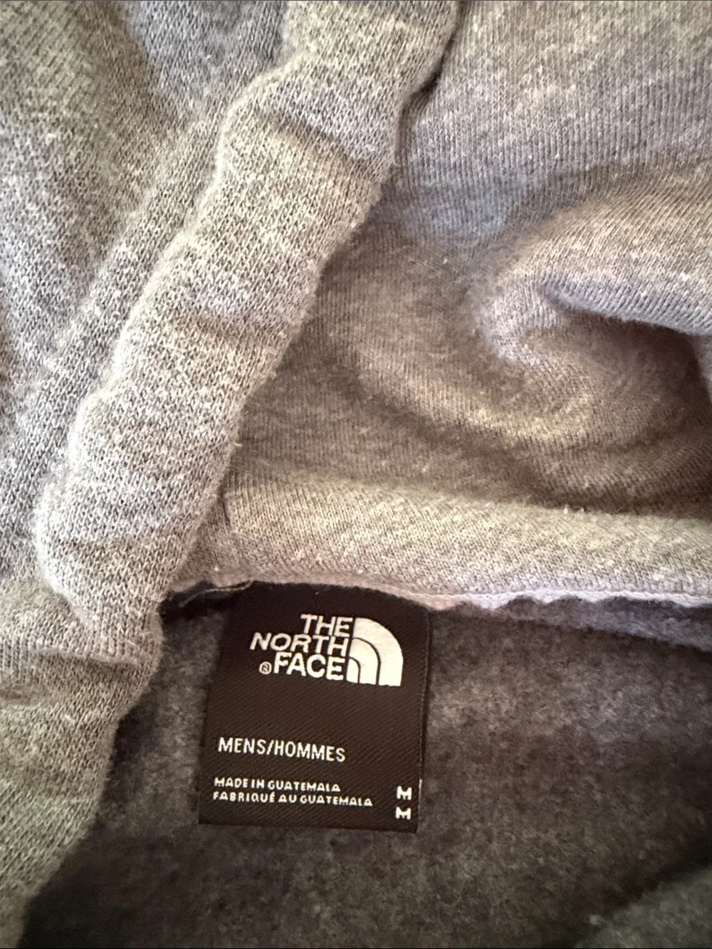 The North Face Men's Heather Gray Crewneck Hoodie